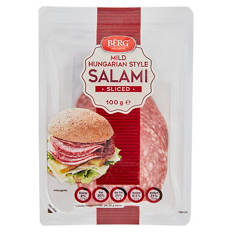 Mild Hungarian Sliced Salami 100g